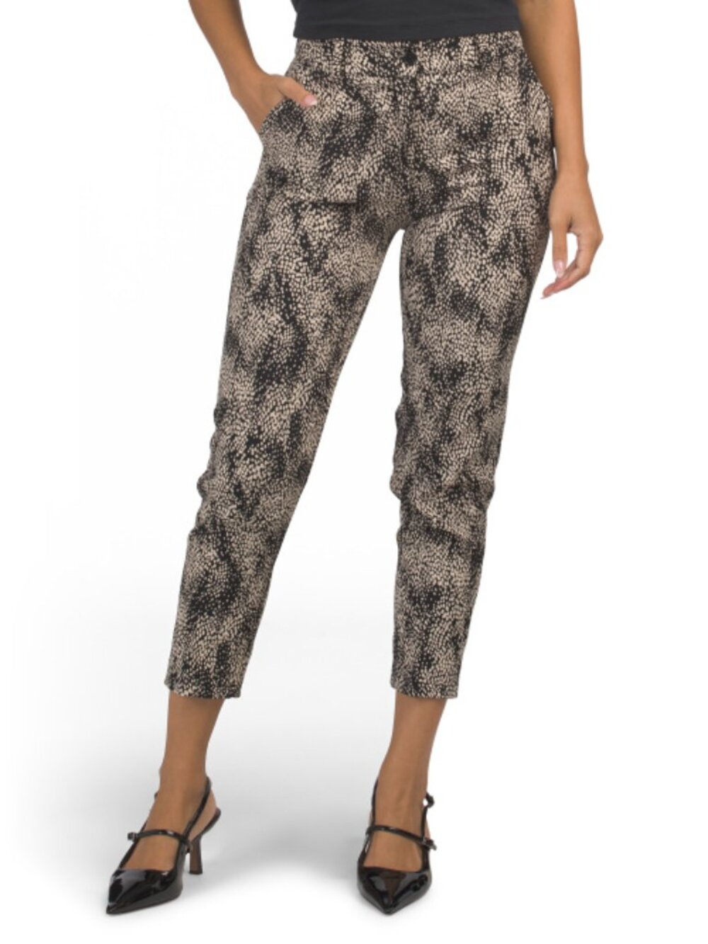 VENTI Made In Italy Slim Ankle Dress Pants